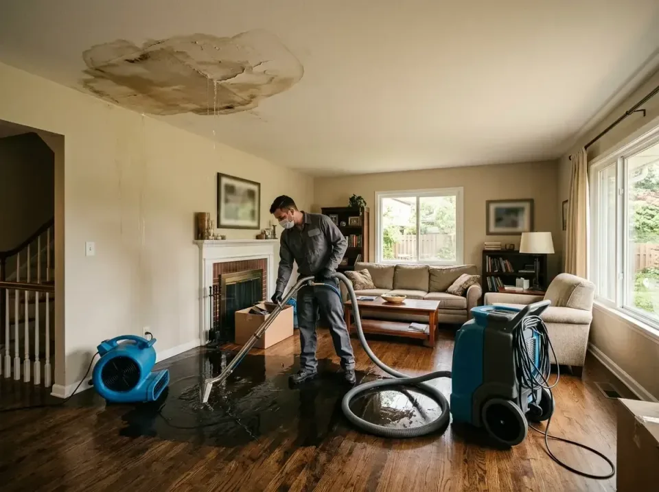 attic-pipe-burst-ceiling-drip-008 — frequently asked questions, Water Damage Restoration & Carpet Care in Red Rock, AZ